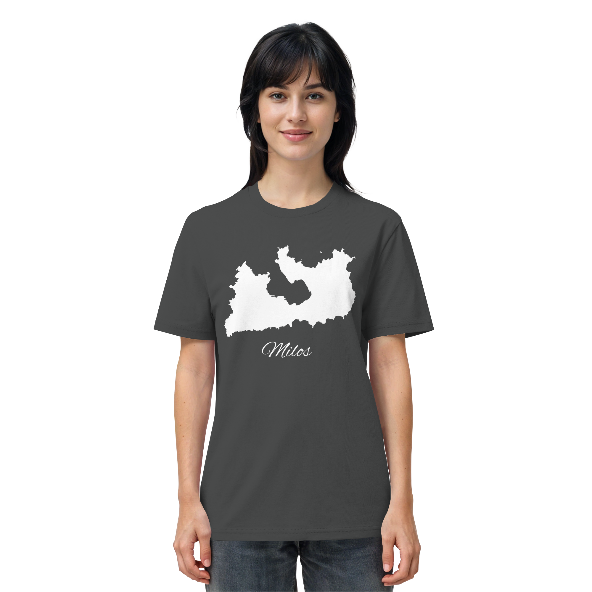Milos Silhouette Griechenland - Organic Shirt