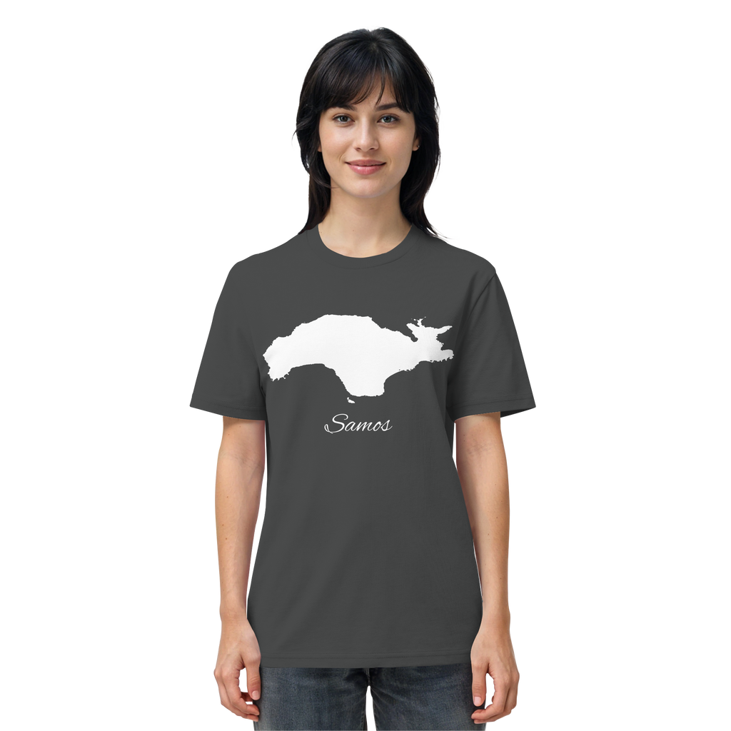 Samos Silhouette Griechenland - Organic Shirt