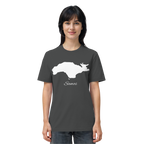 Samos Silhouette Griechenland - Organic Shirt