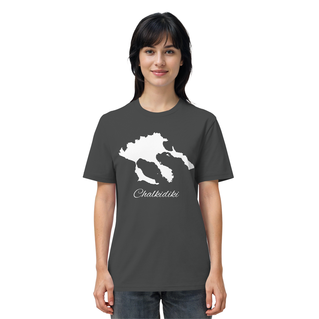 Chalkidiki Silhouette Griechenland - Organic Shirt