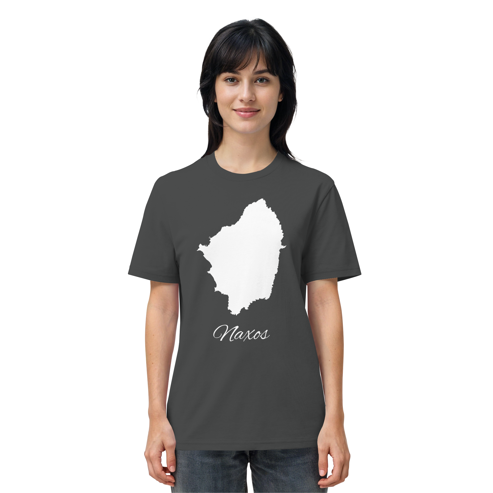Naxos Silhouette Griechenland - Organic Shirt
