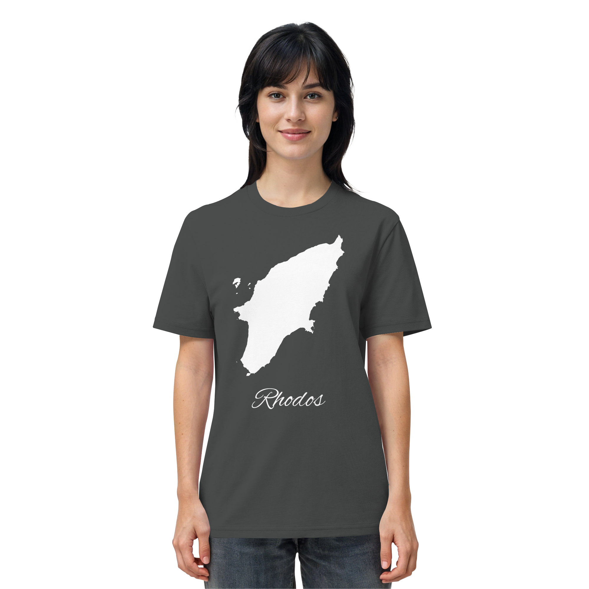 Rhodos Silhouette Griechenland - Organic Shirt