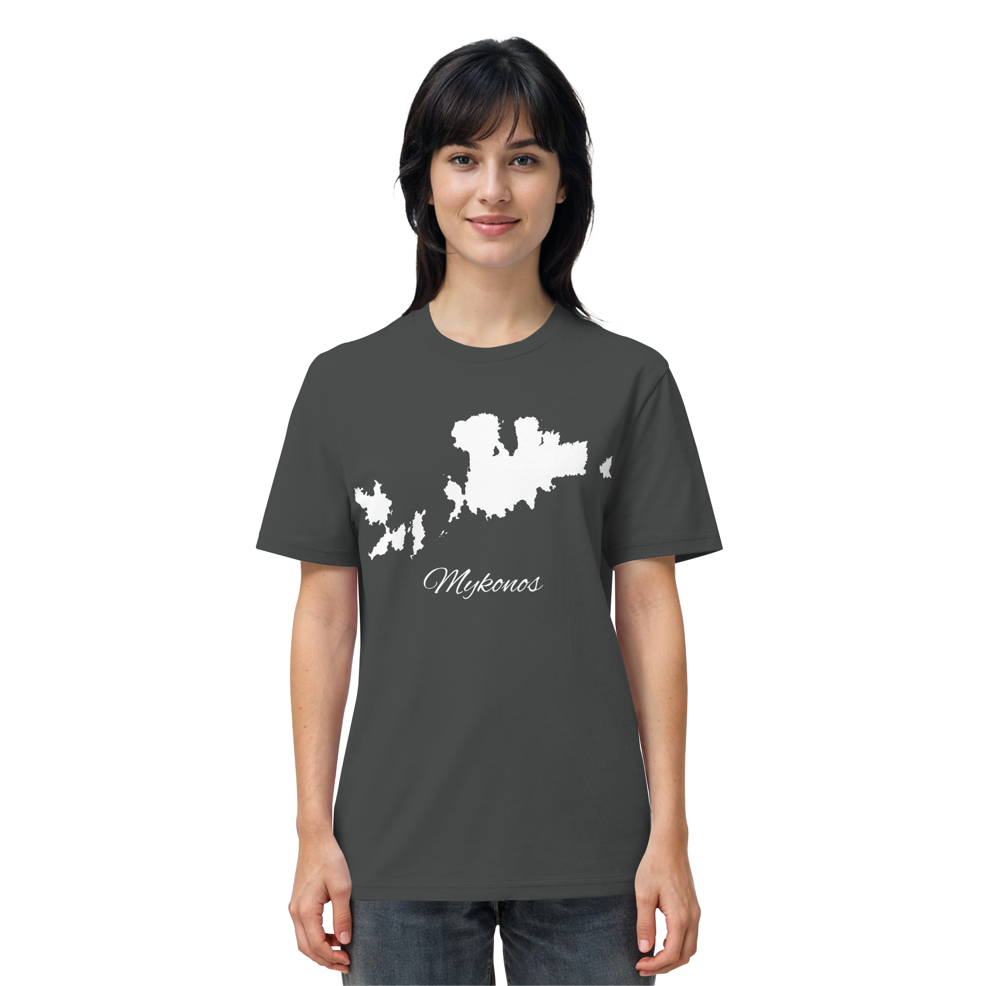Mykonos Silhouette Griechenland - Organic Shirt