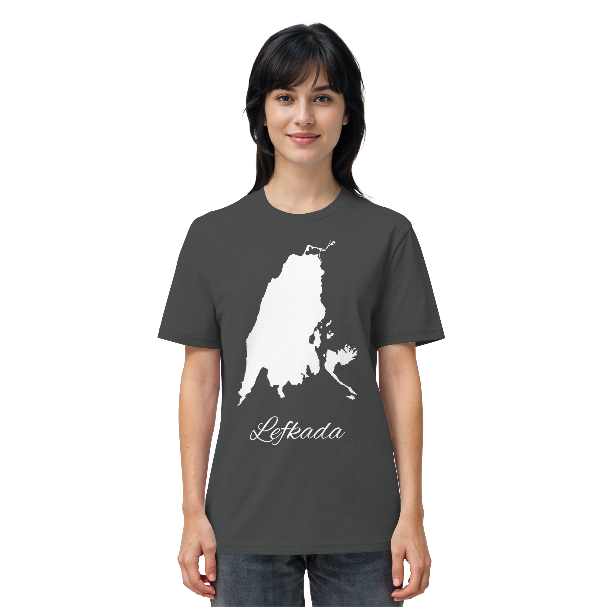 Lefkada Silhouette Griechenland - Organic Shirt