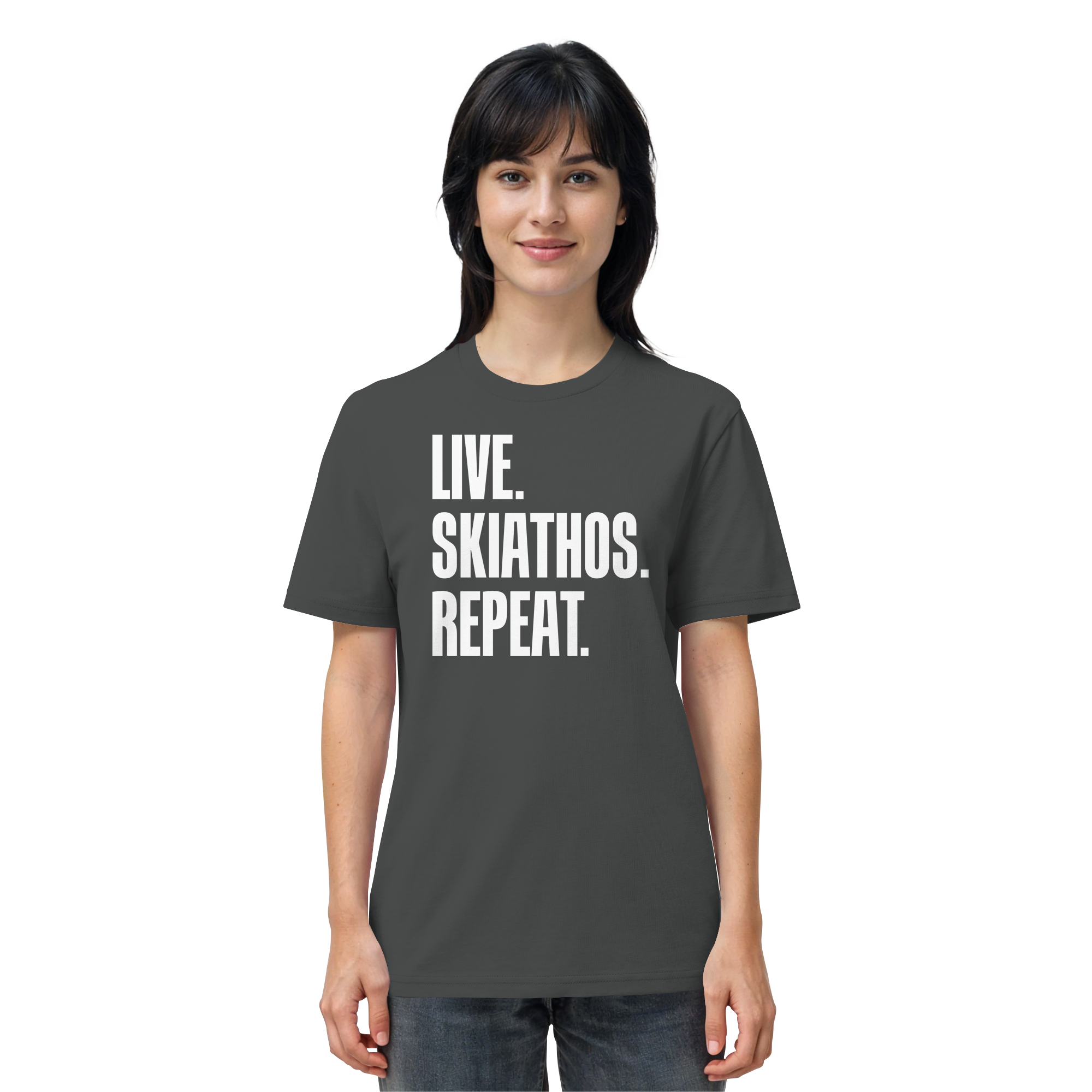 LIVE. SKIATHOS. REPEAT. - Organic Shirt