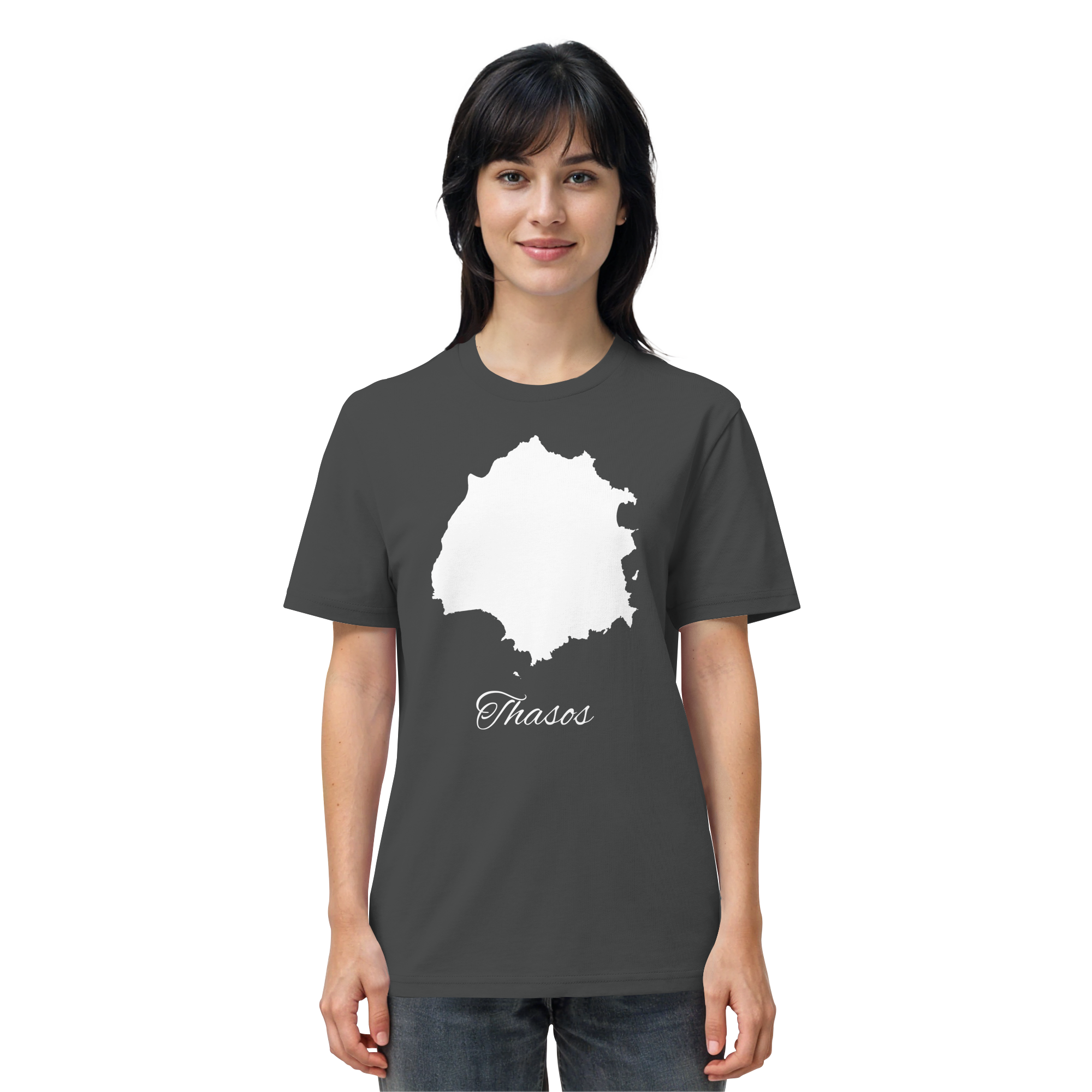 Thasos Silhouette Griechenland - Organic Shirt