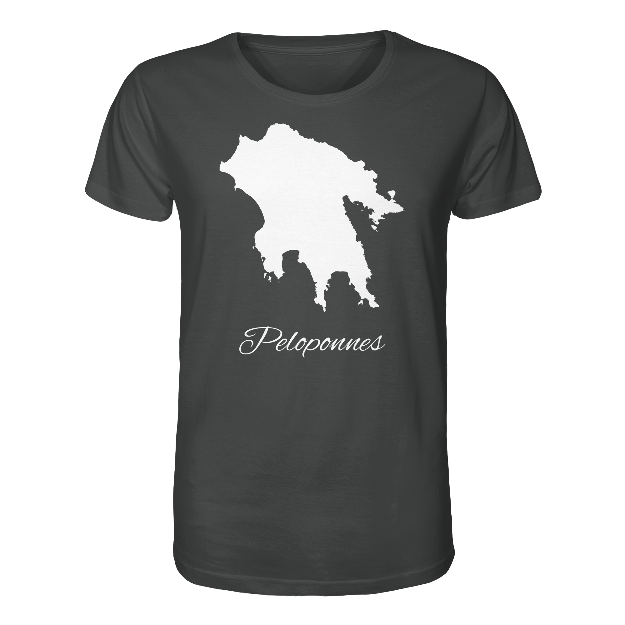 Peloponnes Silhouette Griechenland - Organic Shirt