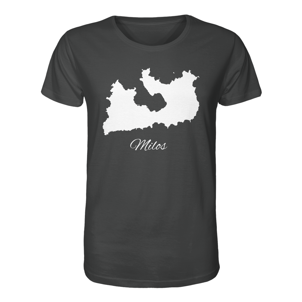 Milos Silhouette Griechenland - Organic Shirt