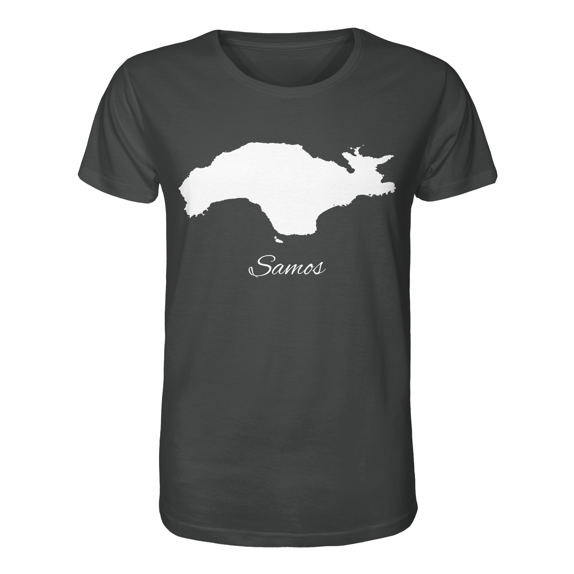 Samos Silhouette Griechenland - Organic Shirt