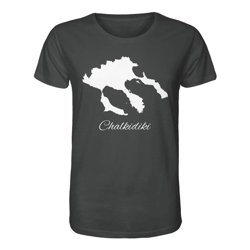 Chalkidiki Silhouette Griechenland - Organic Shirt