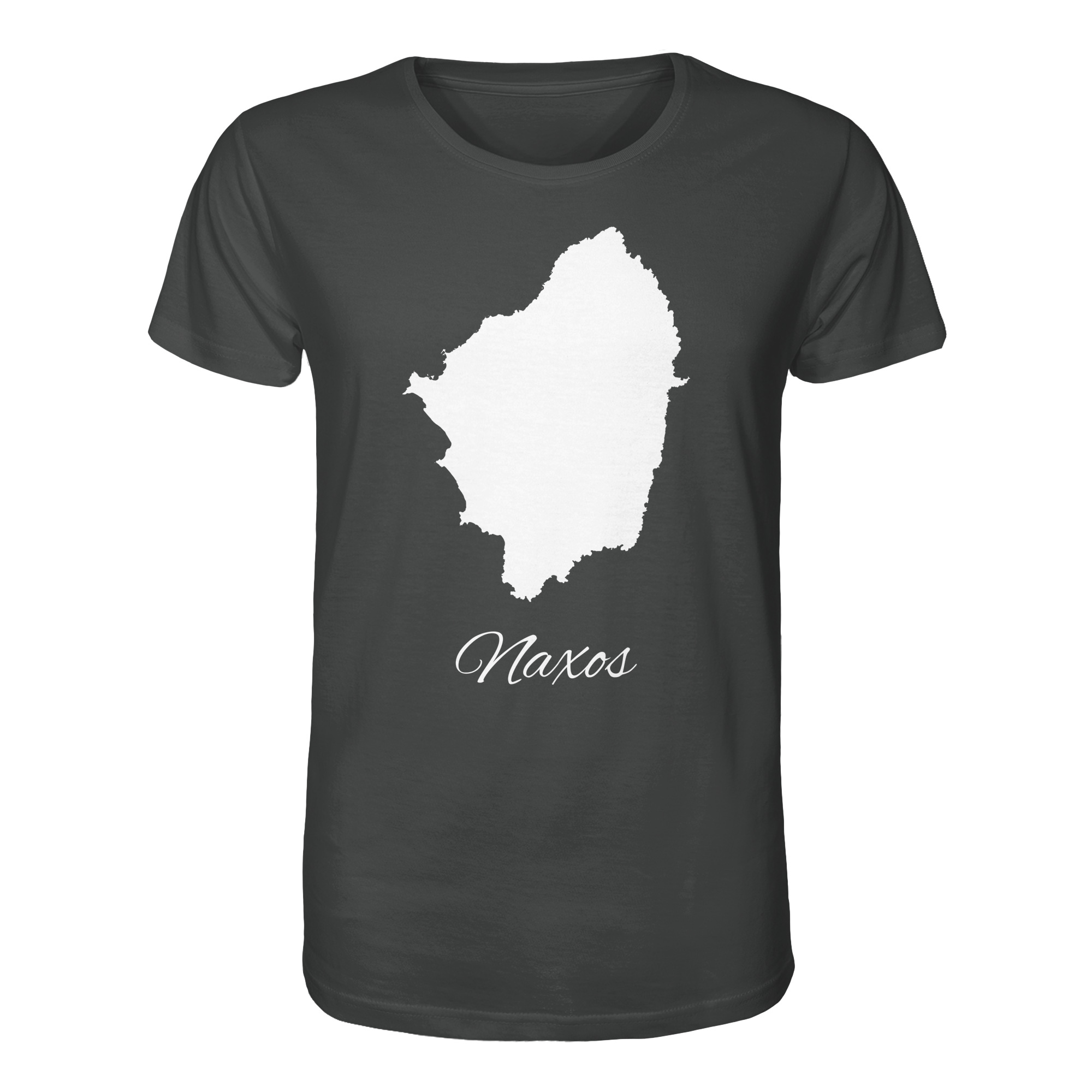 Naxos Silhouette Griechenland - Organic Shirt