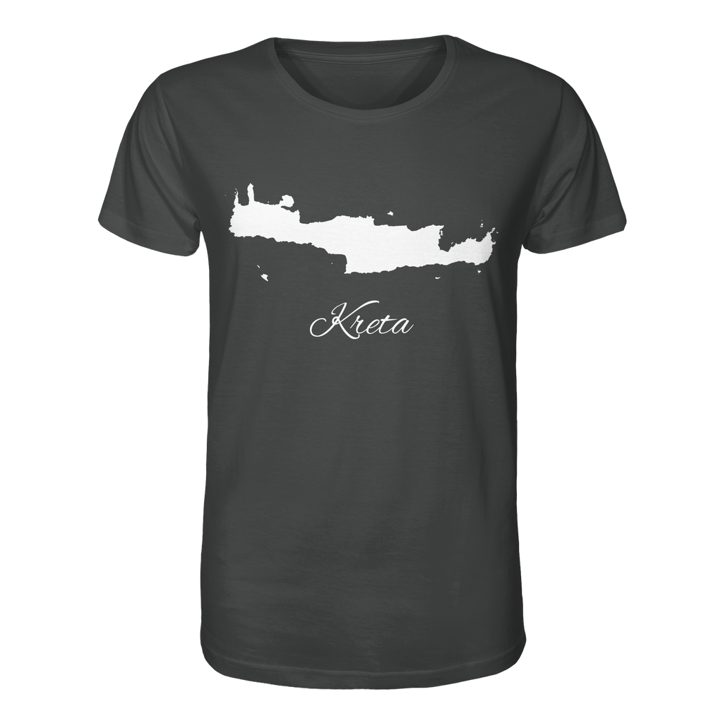 Kreta Silhouette Griechenland - Organic Shirt