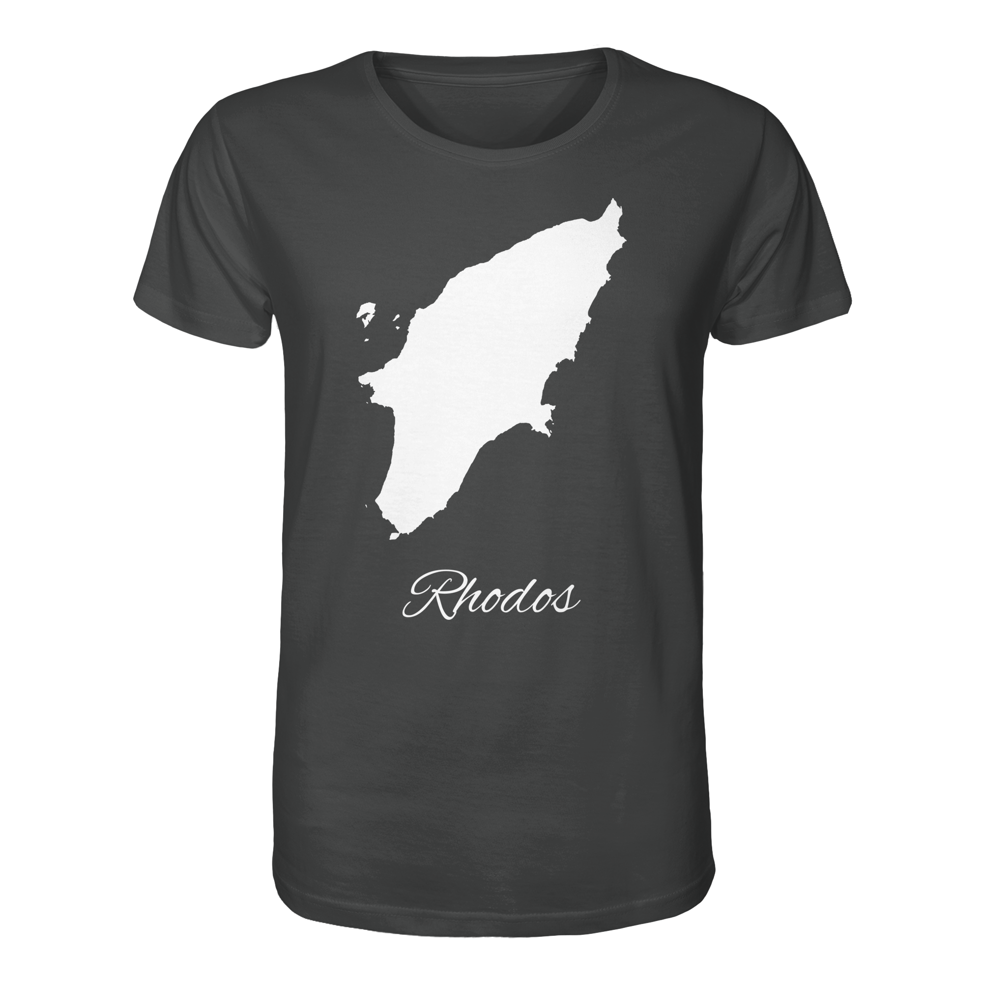 Rhodos Silhouette Griechenland - Organic Shirt