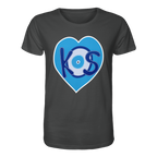 Kos - Blaues Herz - Organic Shirt