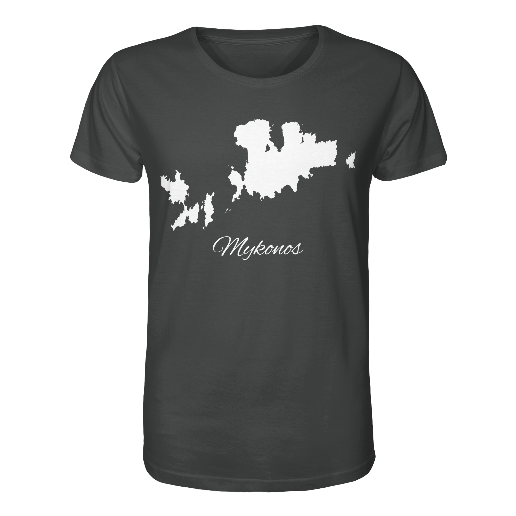 Mykonos Silhouette Griechenland - Organic Shirt
