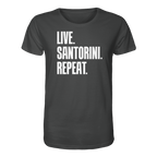 LIVE. SANTORINI. REPEAT. - Organic Shirt