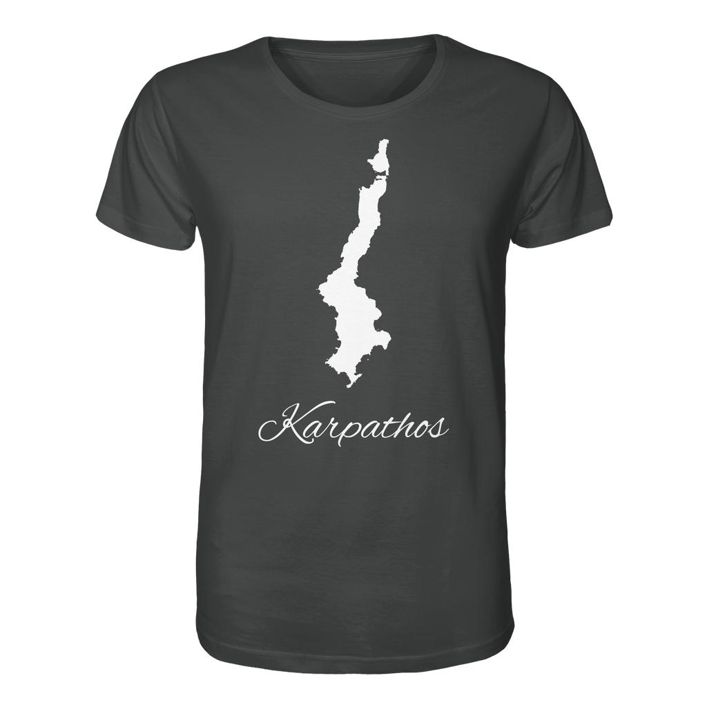Karpathos Silhouette Griechenland - Organic Shirt