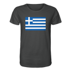 Griechenland Flagge - Organic Shirt