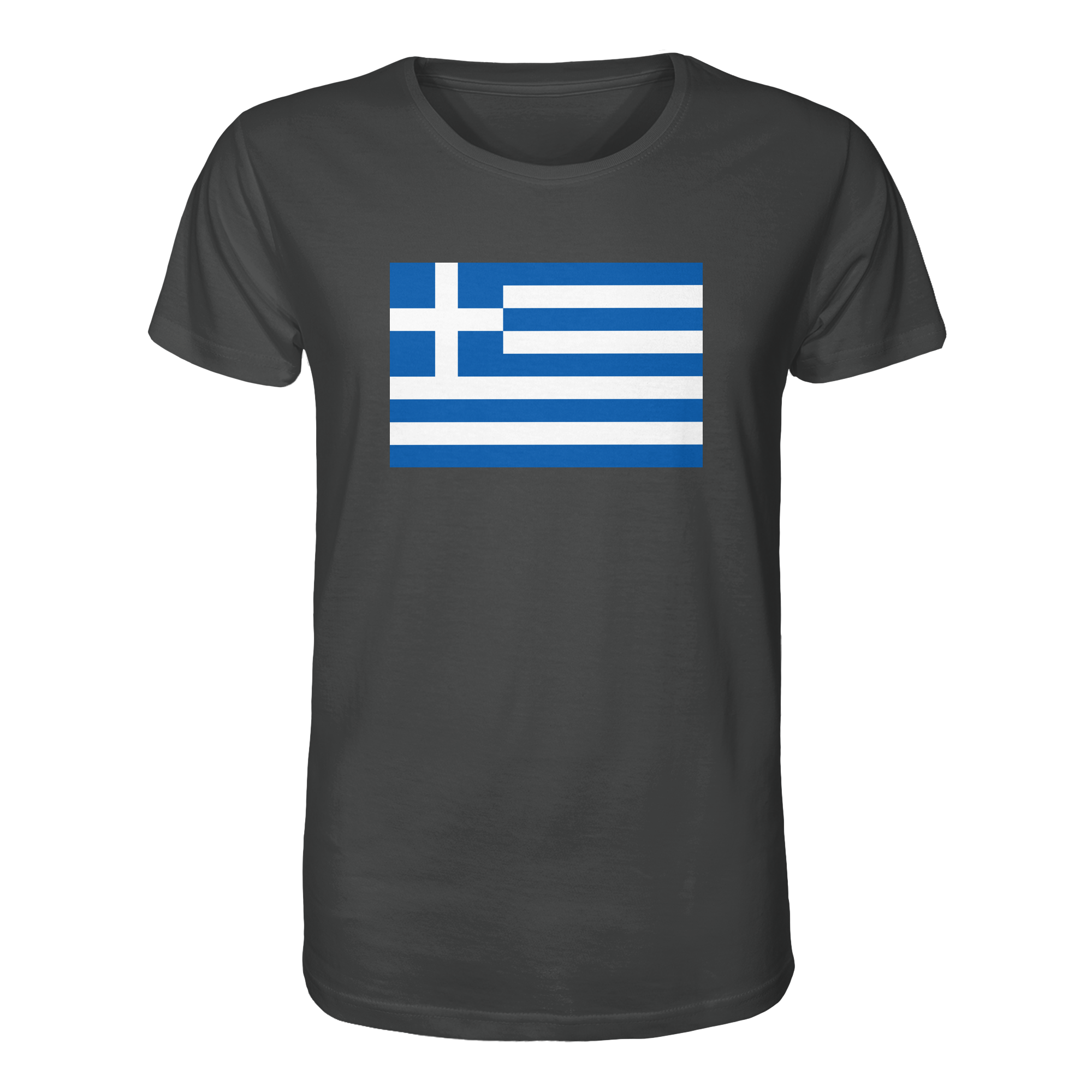 Griechenland Flagge - Organic Shirt