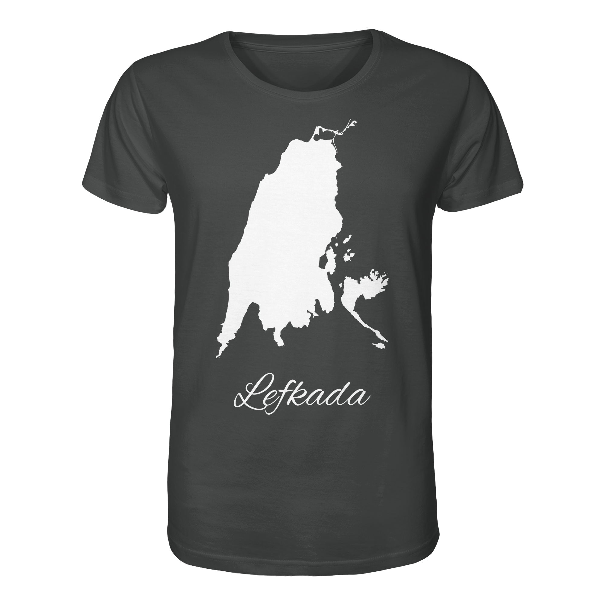 Lefkada Silhouette Griechenland - Organic Shirt