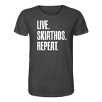 LIVE. SKIATHOS. REPEAT. - Organic Shirt