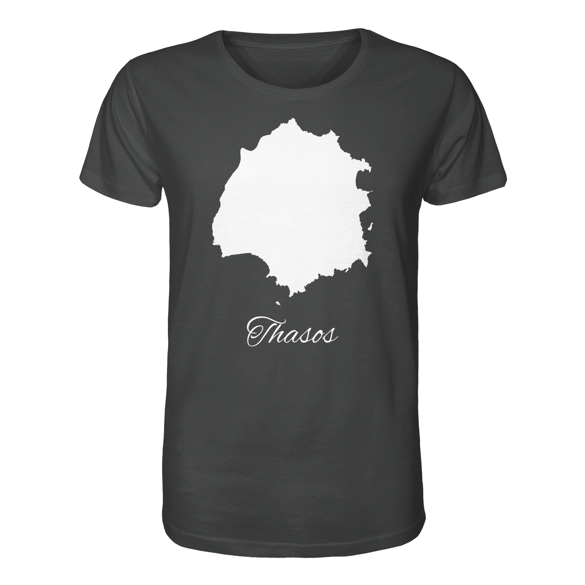 Thasos Silhouette Griechenland - Organic Shirt