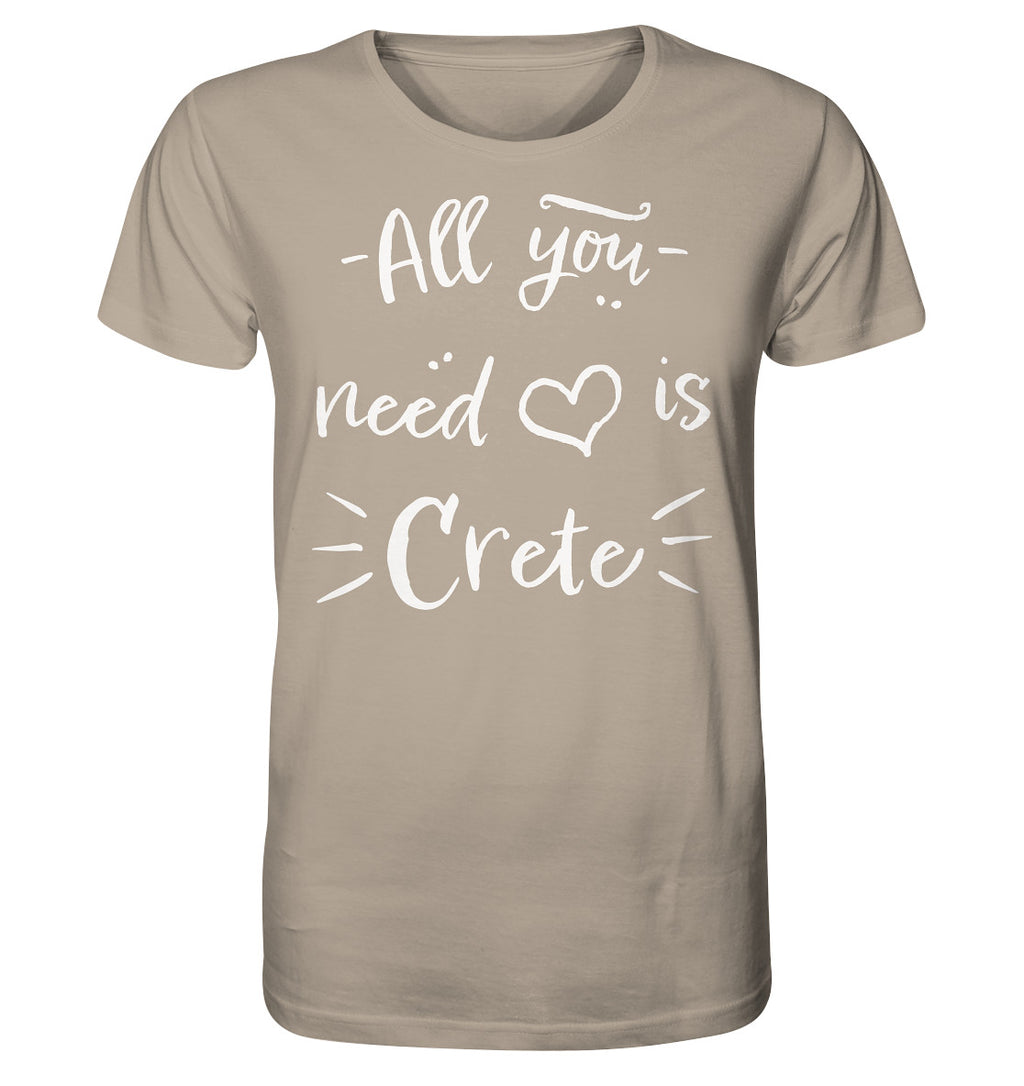 All you need is Crete - Organic Shirt