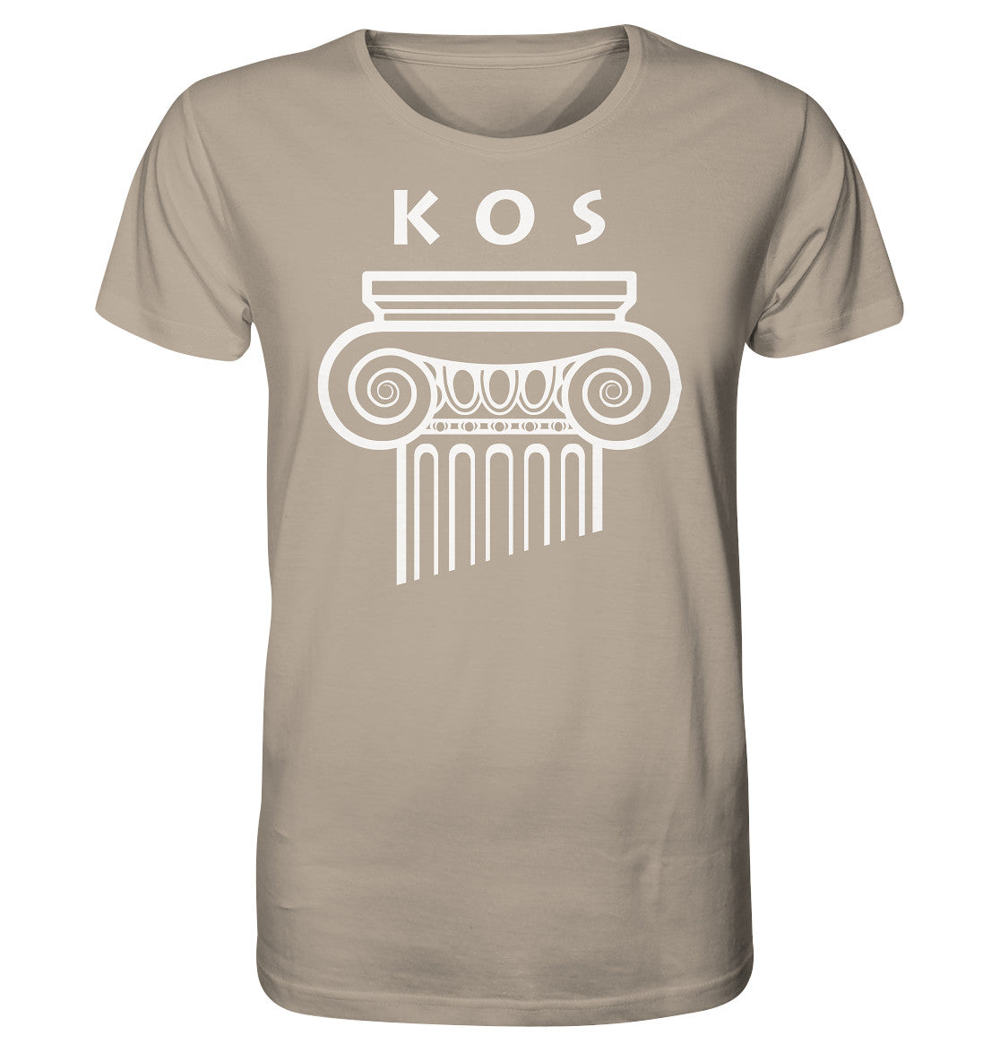 Kos Griechischer Säulenkopf - Organic Shirt