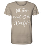 Tout ce dont vous avez besoin c'est de Corfou - Chemise bio