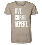 LIVE. CORFU. REPEAT. - Organic Shirt