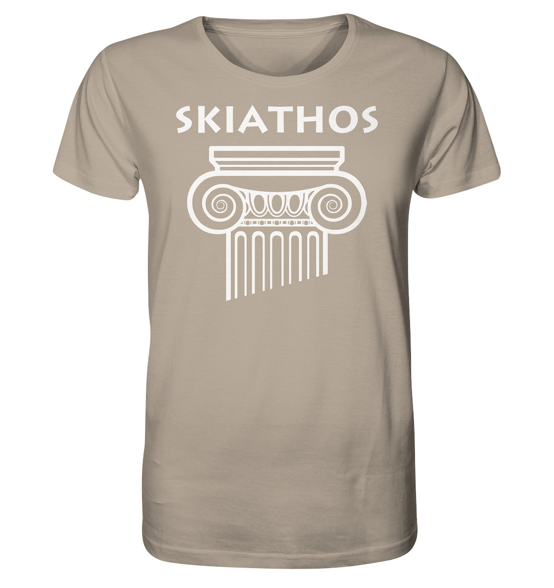 Tête de colonne grecque Skiathos - Chemise biologique
