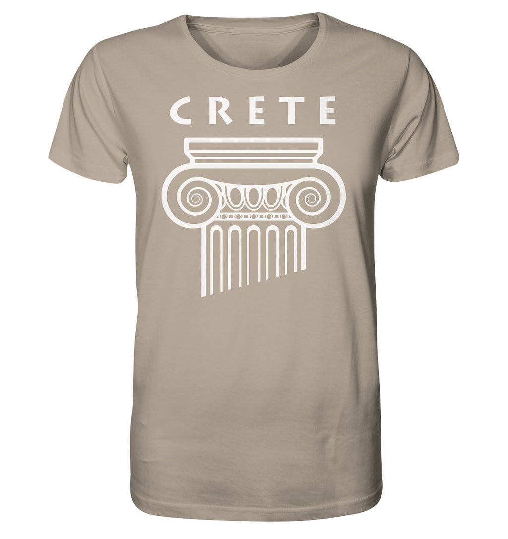 Crete Griechischer Säulenkopf - Organic Shirt