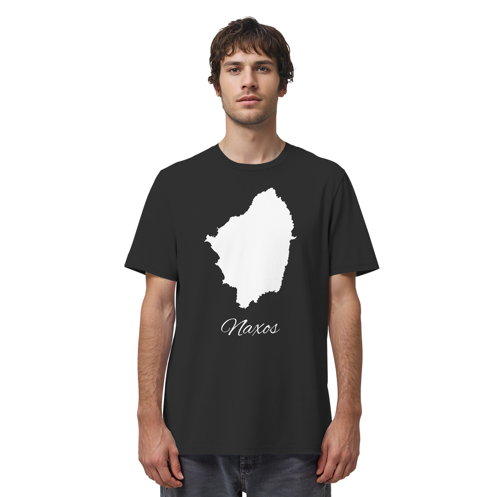 Naxos Silhouette Griechenland - Organic Shirt