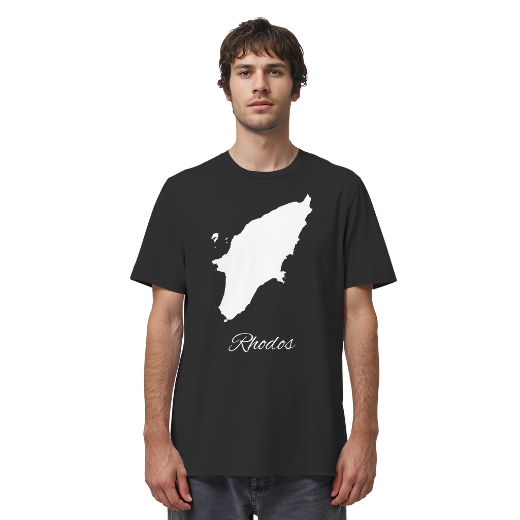 Rhodos Silhouette Griechenland - Organic Shirt