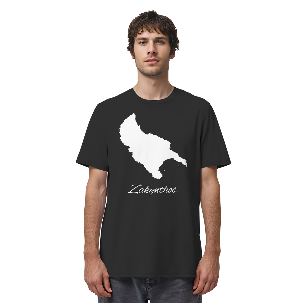 Zakynthos Silhouette Griechenland - Organic Shirt