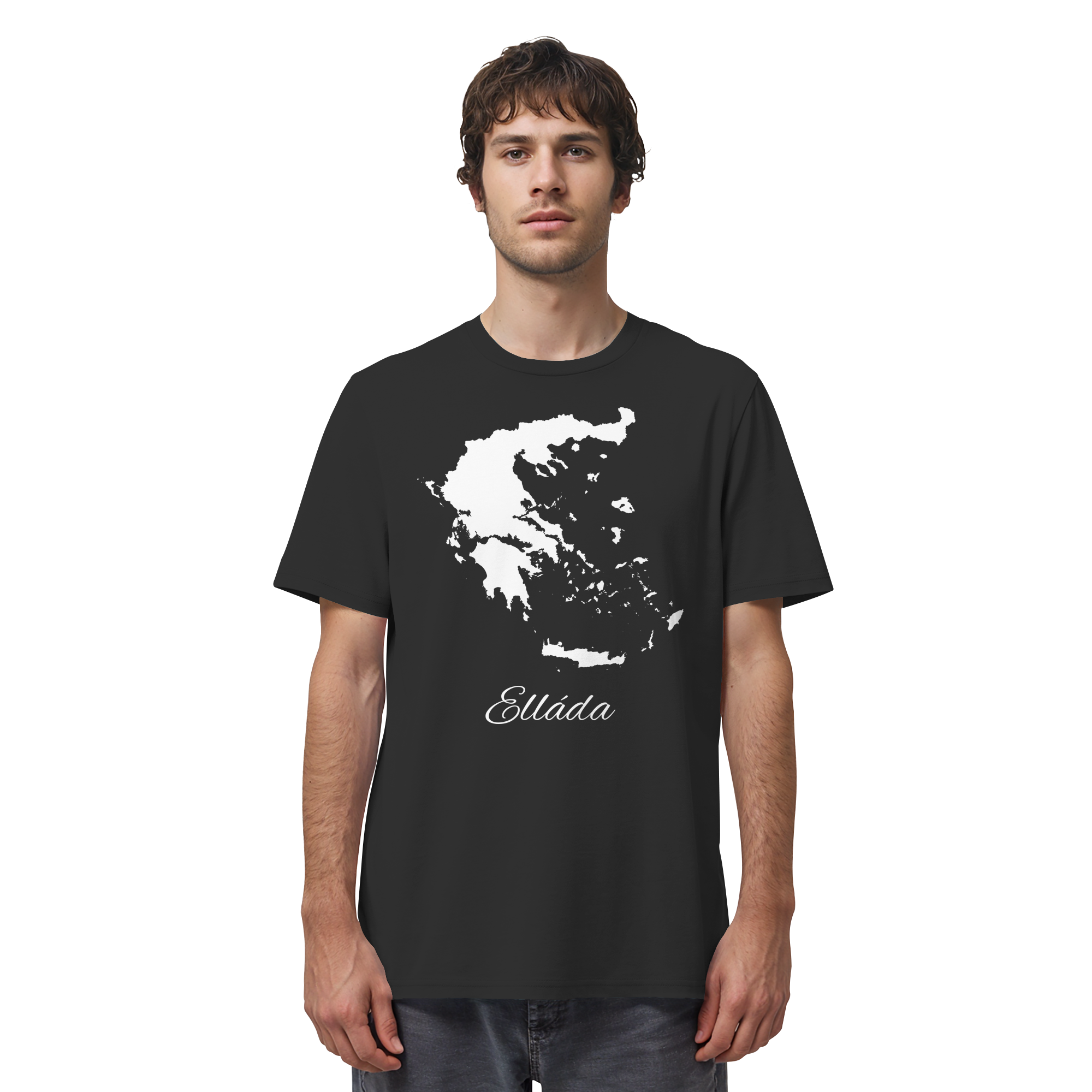 Ellada Silhouette Griechenland - Organic Shirt
