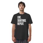 LIVE. SKIATHOS. REPEAT. - Organic Shirt
