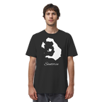 Santorin Silhouette Griechenland - Organic Shirt