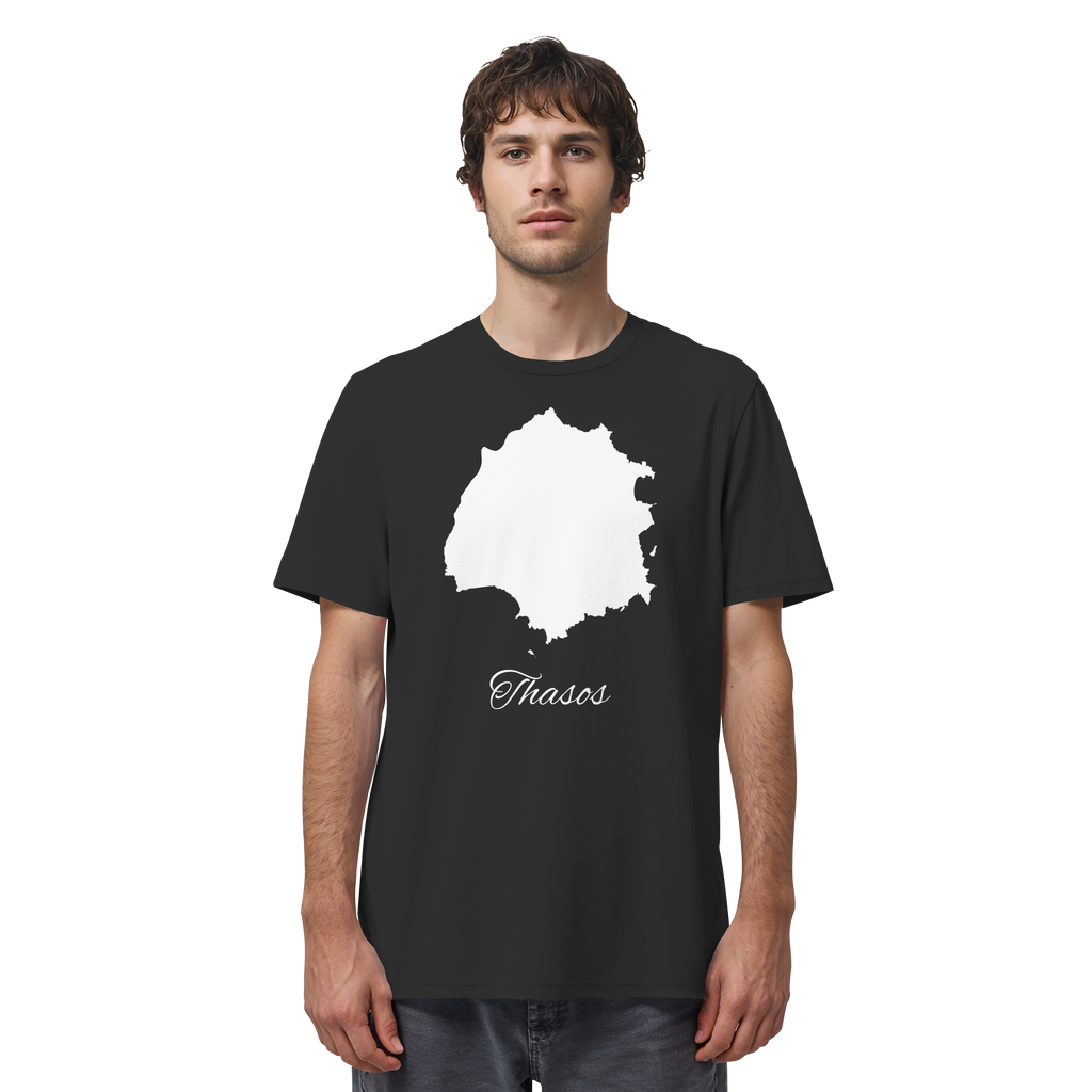 Thasos Silhouette Griechenland - Organic Shirt