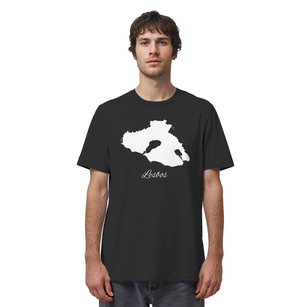 Lesbos Silhouette Griechenland - Organic Shirt
