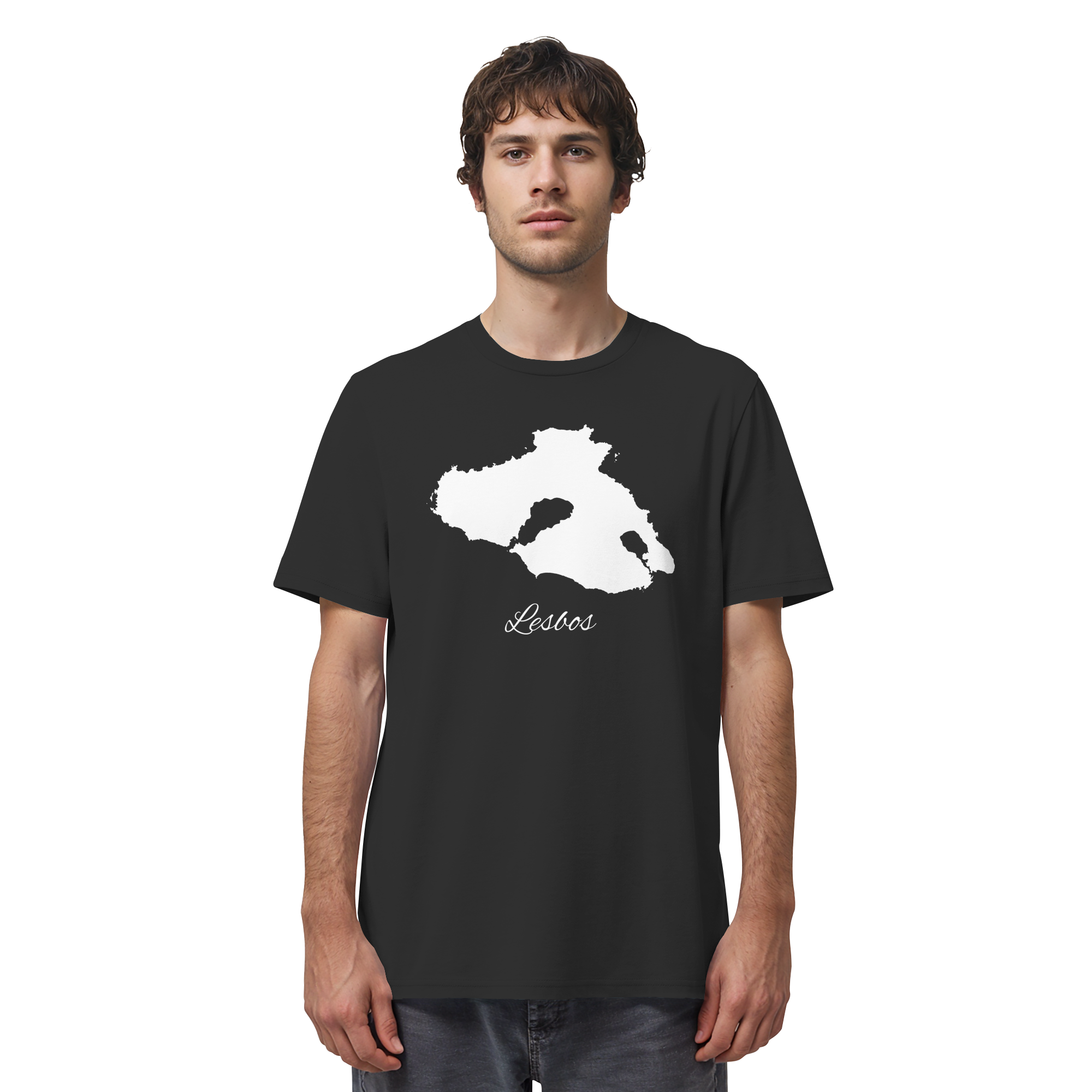 Lesbos Silhouette Griechenland - Organic Shirt