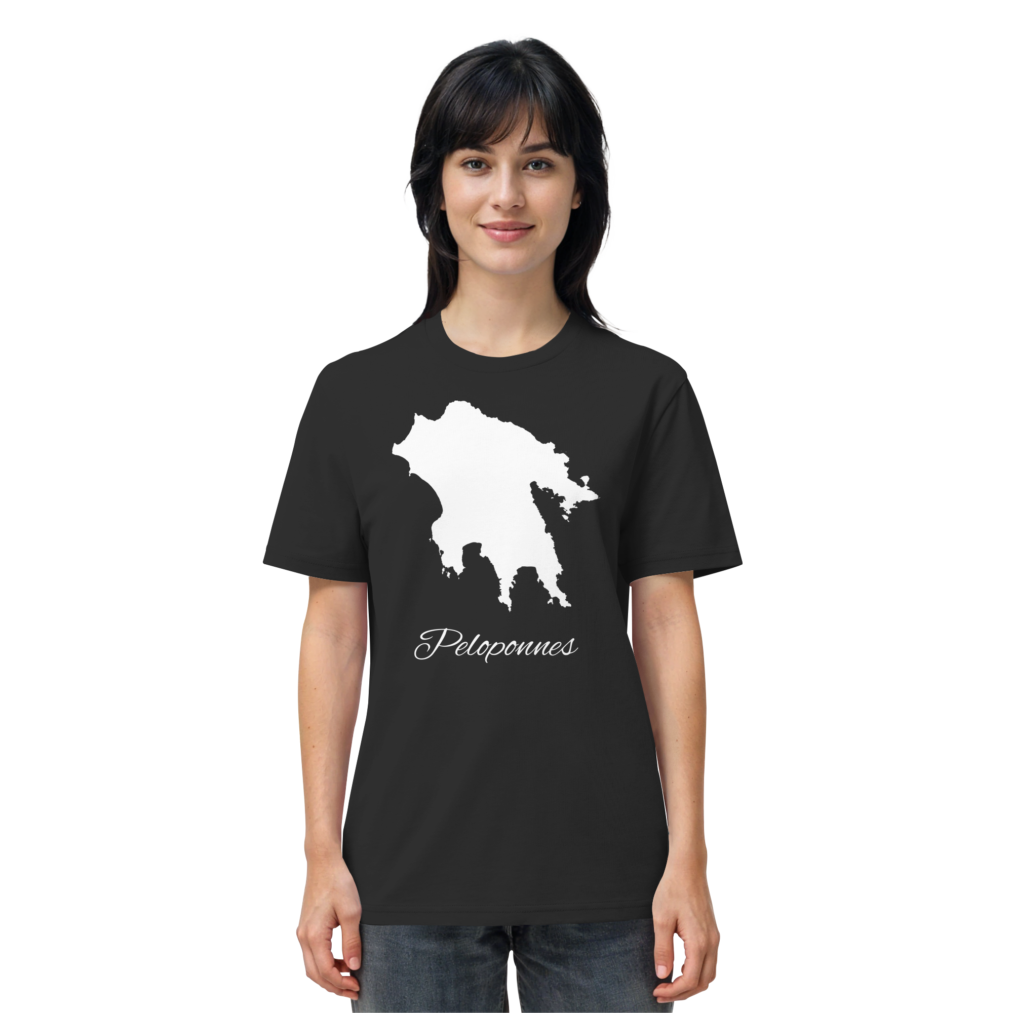 Peloponnes Silhouette Griechenland - Organic Shirt