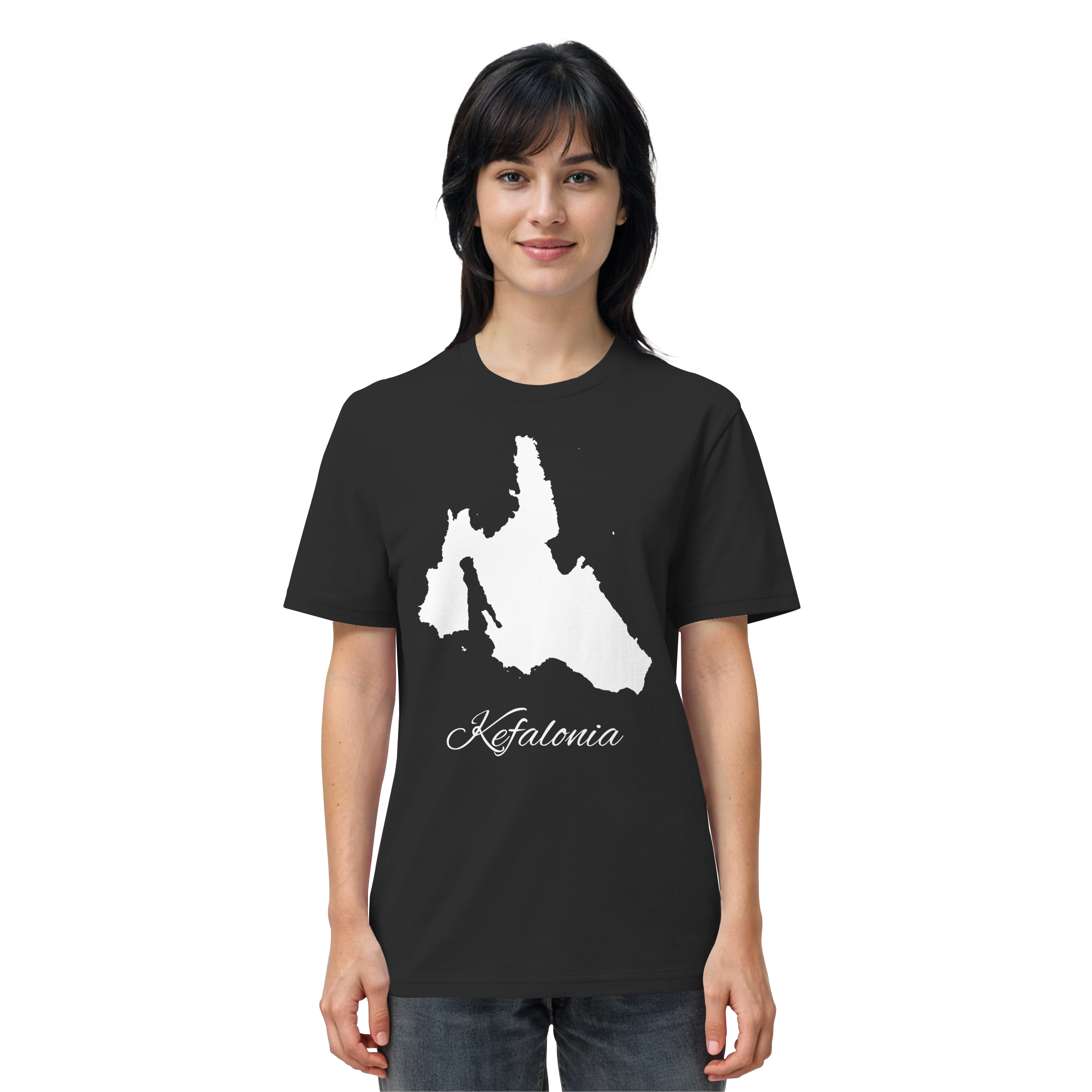 Kefalonia Silhouette Griechenland - Organic Shirt