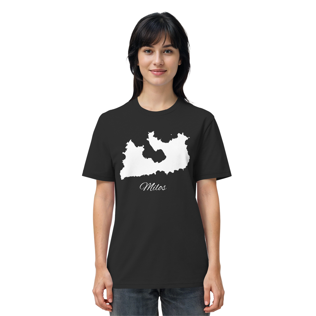 Milos Silhouette Griechenland - Organic Shirt