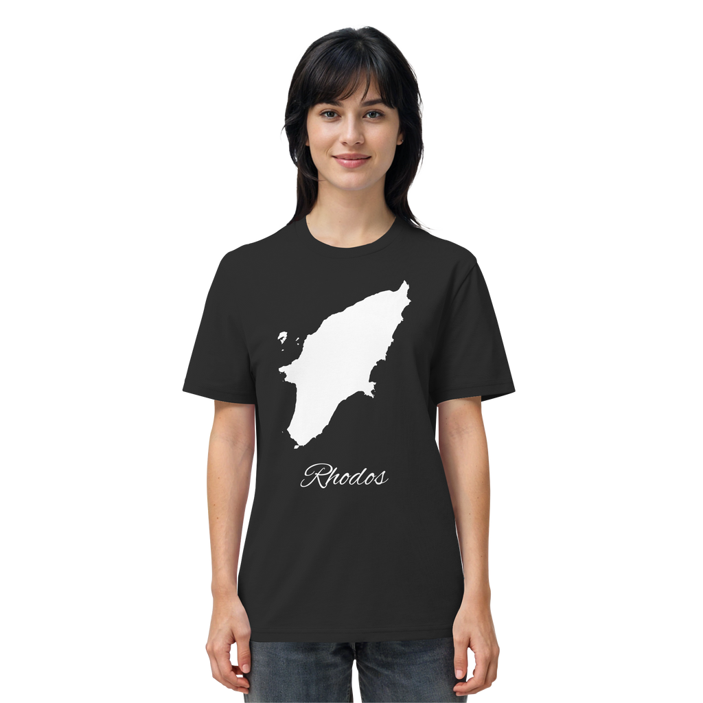 Rhodos Silhouette Griechenland - Organic Shirt
