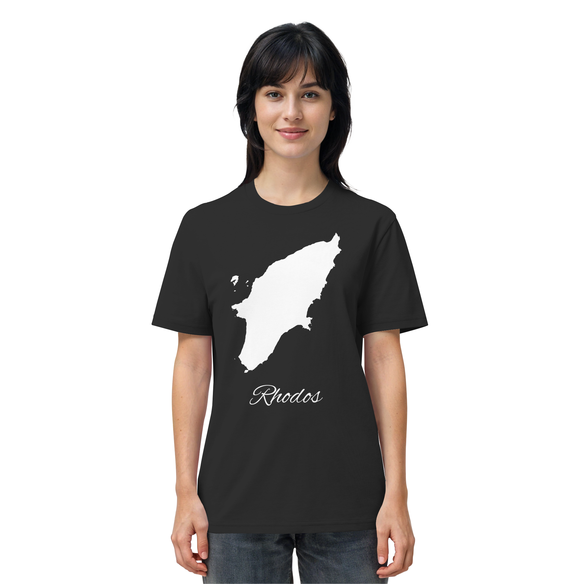 Rhodos Silhouette Griechenland - Organic Shirt