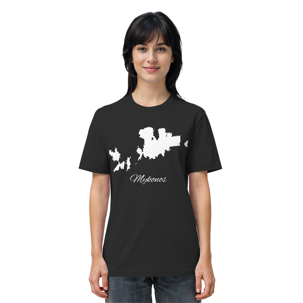 Mykonos Silhouette Griechenland - Organic Shirt