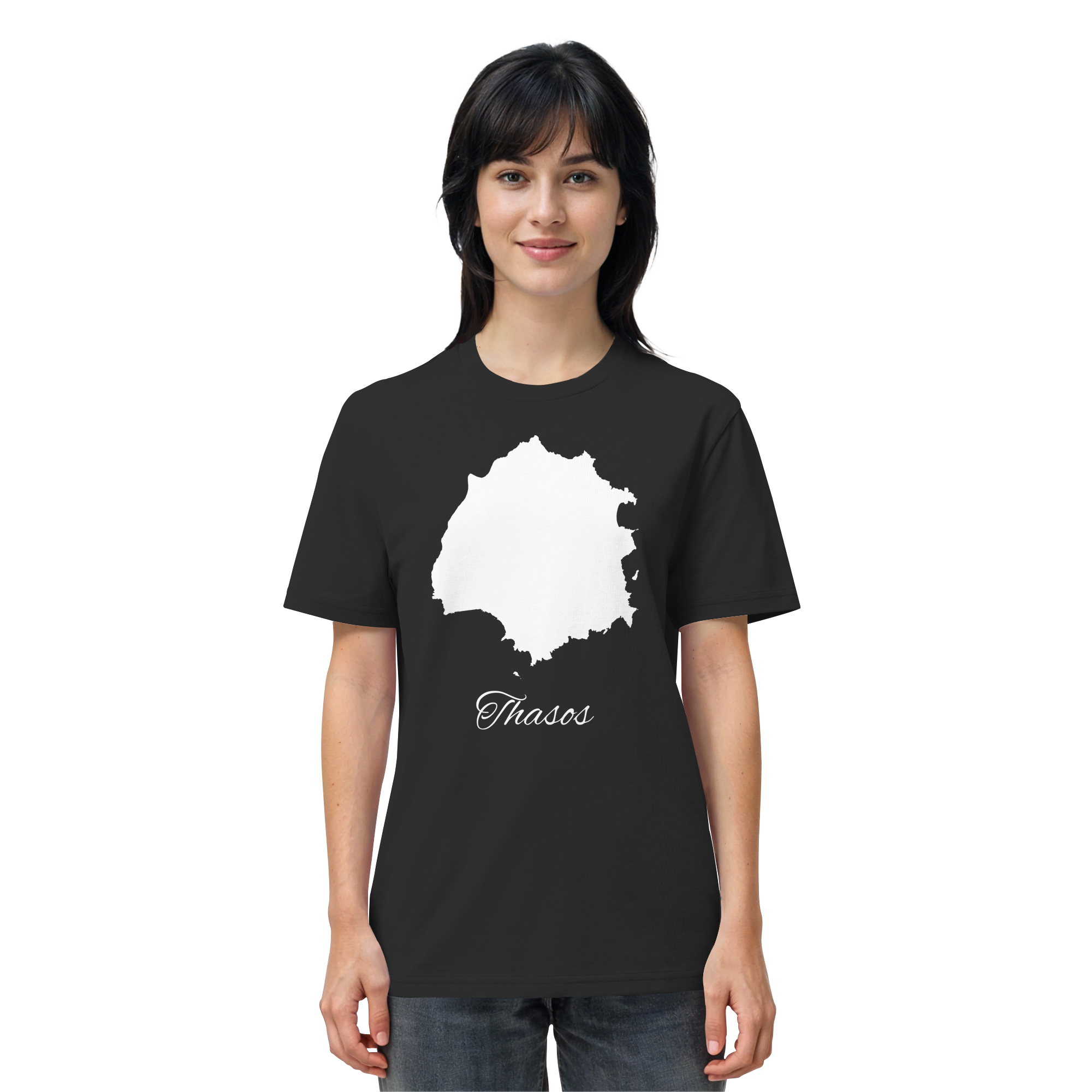 Thasos Silhouette Griechenland - Organic Shirt