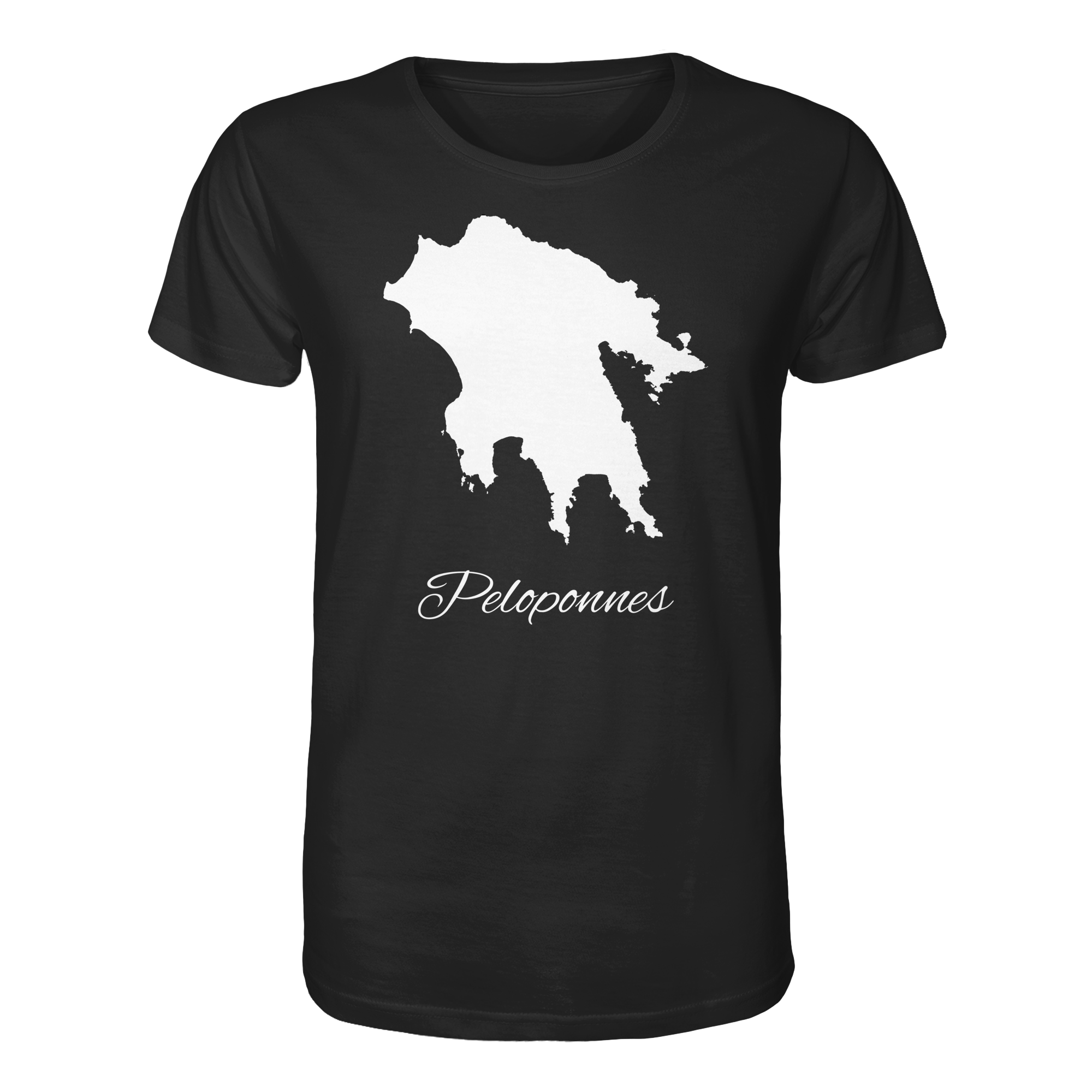 Peloponnes Silhouette Griechenland - Organic Shirt