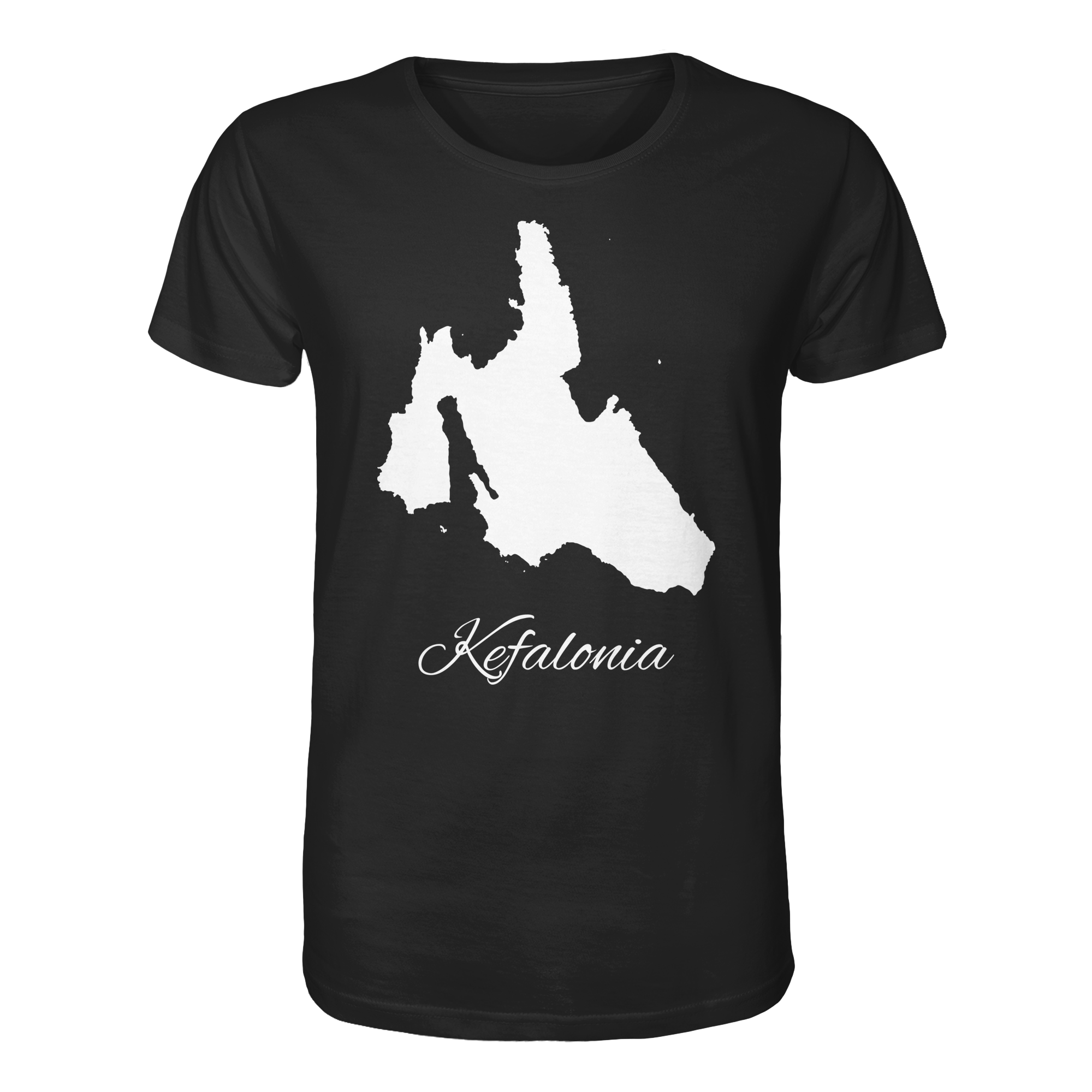 Kefalonia Silhouette Griechenland - Organic Shirt